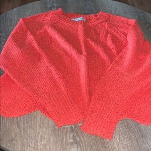 Red sweater